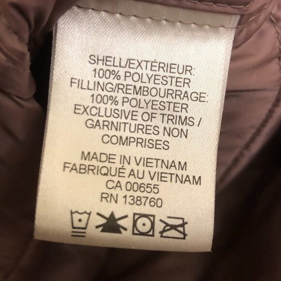 NWT - Reitmans packable jacket - Mauve - Size XXS - Picture 4 of 7